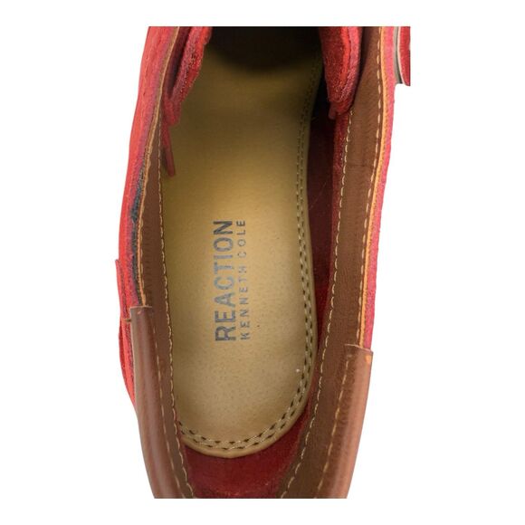 Kenneth Cole Reaction Men\'s Desert Sun Suede Chukka Boots Red Size 11 M main image 5